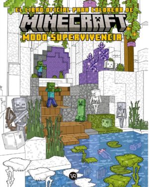 Minecraft modo supervivencia para colorear