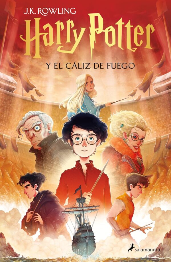 Harry Potter 4. El cáliz de fuego (nueva portada)
