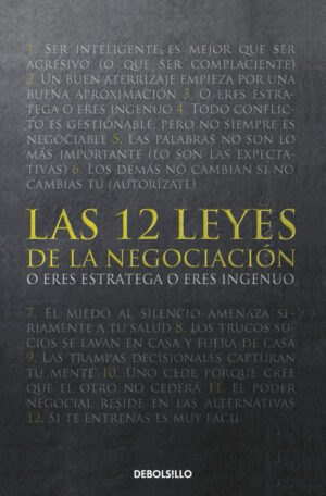 9786073866163 Las 12 leyes de la negociación