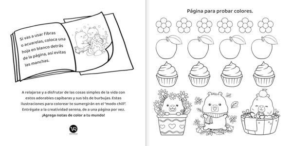 71UgalgZGcL._SL1500_ Capi moments: libro para colorear