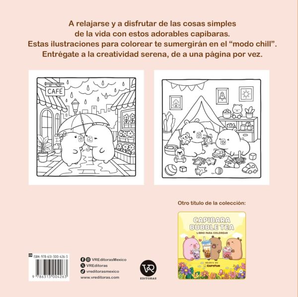 81CCdBl9-jL._SL1500_ Capi moments: libro para colorear